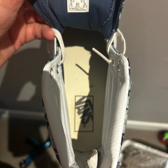 Unisex Floral Vans - sz 8 Men’s/9.5 Women’s - Picture 6 of 7